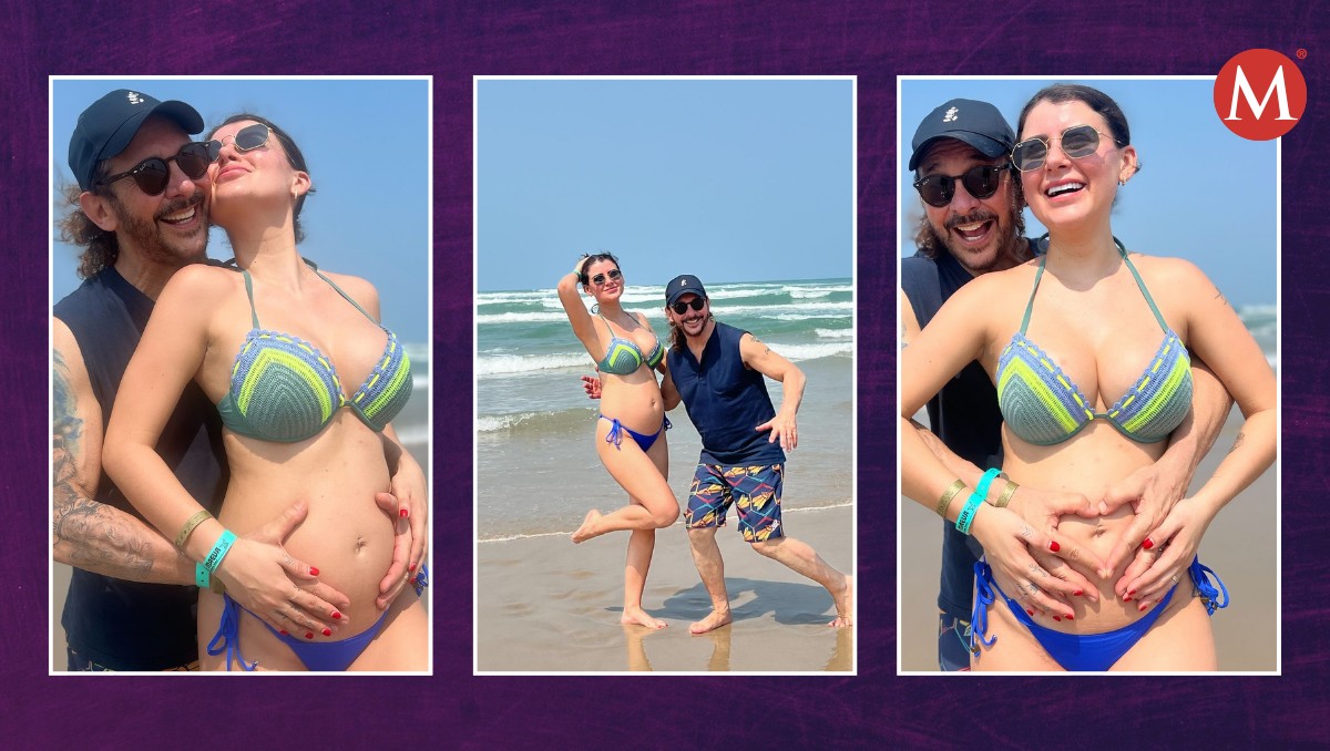 Oscar Burgos y Carolina Castro en playa Miramar