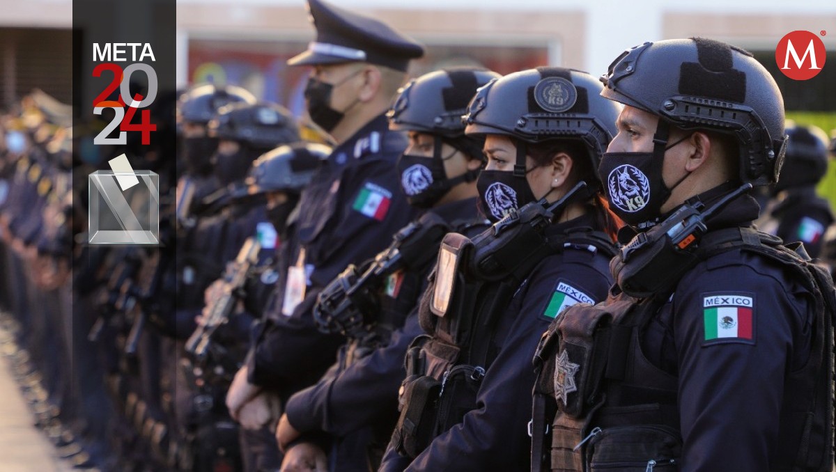 Policías en Guanajuato
