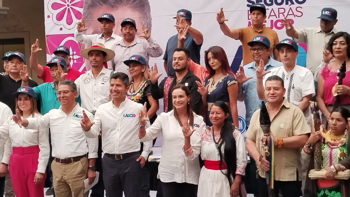 Pueblos Originarios, morenitas y de MC, se suman a Eduardo Rivera | Especial