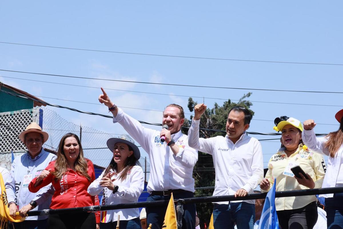 Santiago Taboada en cierre de campaña de Rocío Barrera | Especial