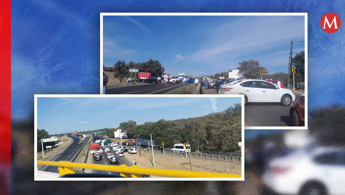 Vecinos de Huapalcalco bloquean la carretera México-Tuxpan