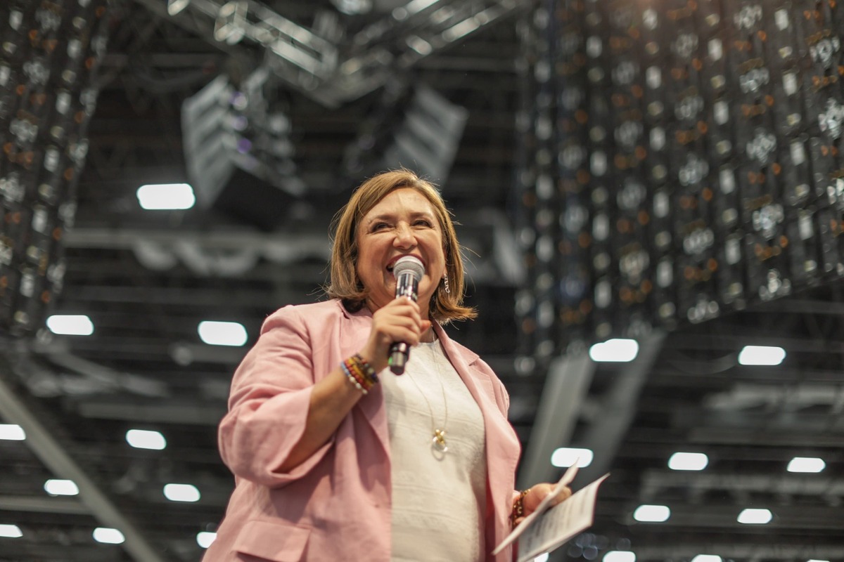 Xóchitl Gálvez, candidata a la Presidencia por PAN, PRI y PRD. | Foto: Especial