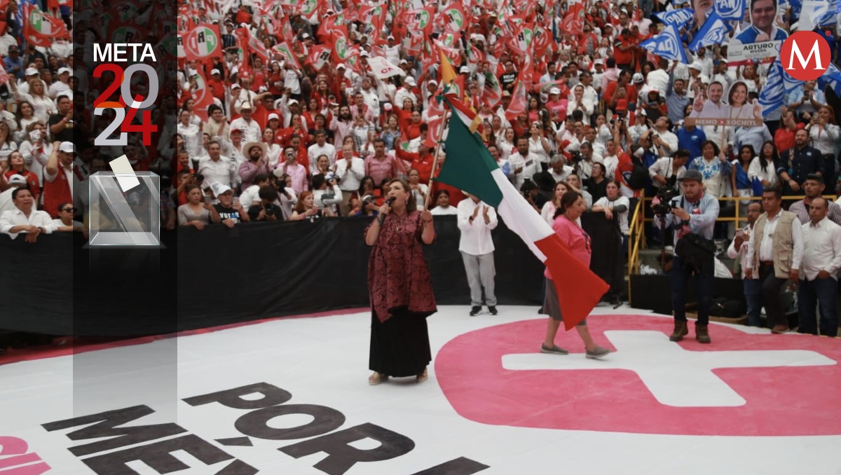 Xóchitl Gálvez candidata a la Presidencia visita la ciudad de Pachuca, Hidalgo. | Jorge Sánchez