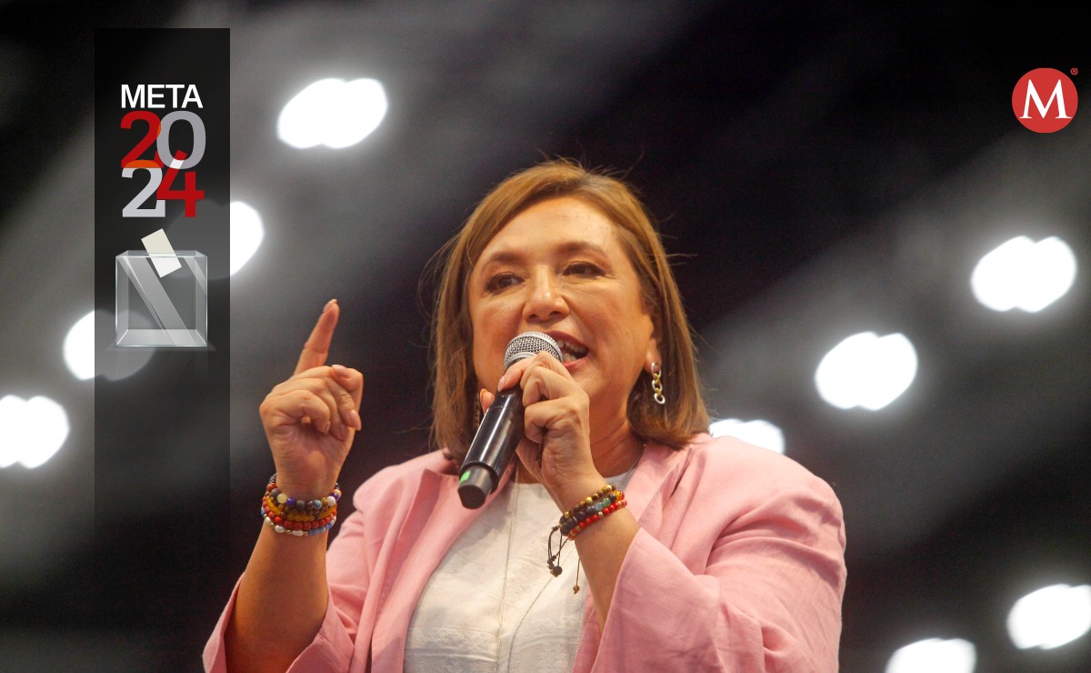 Xóchitl Gálvez realiza su cierre de campaña acompañada de empresarios en Guadalajara (Fernando Carranza)