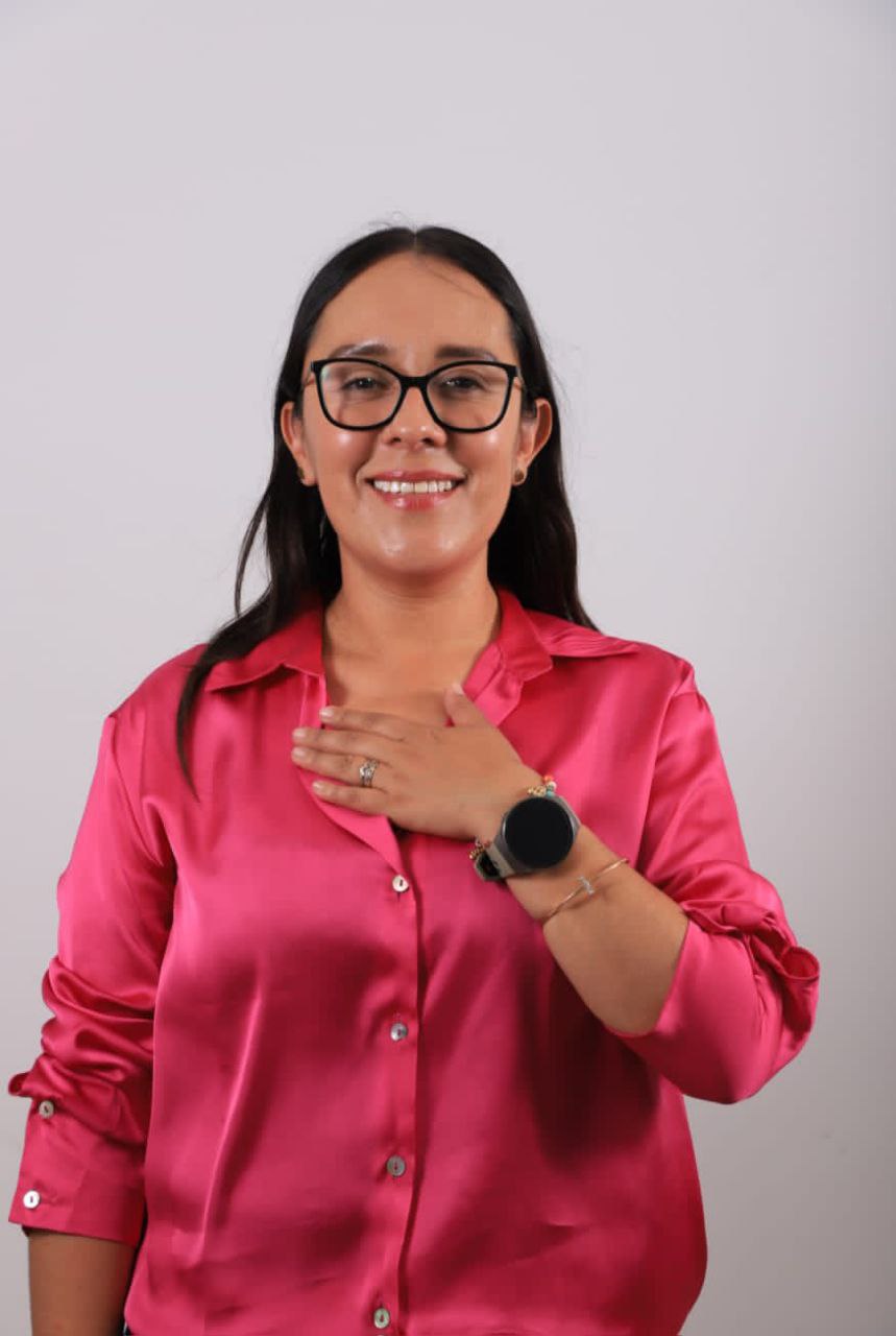 Yocelyn Tovar Mendoza, candidata a la presidencia de Atotonilco de Tula por Morena y Nueva Alianza
