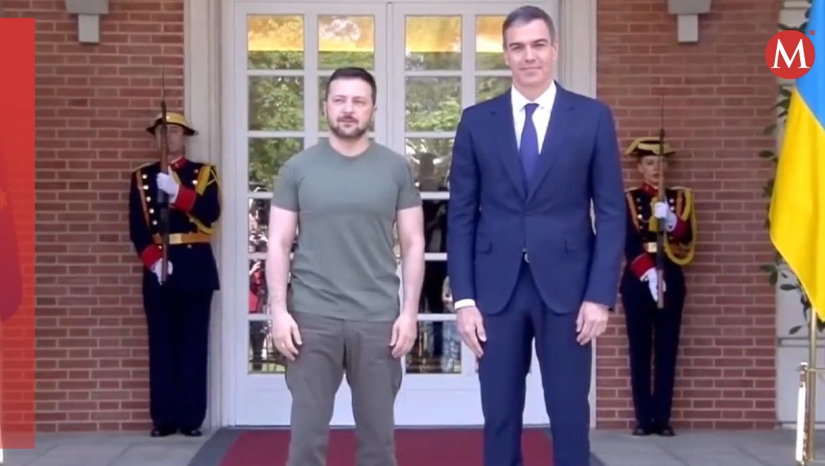 Zelensky y Sánchez ya se habían reunido en 2023. | Especial