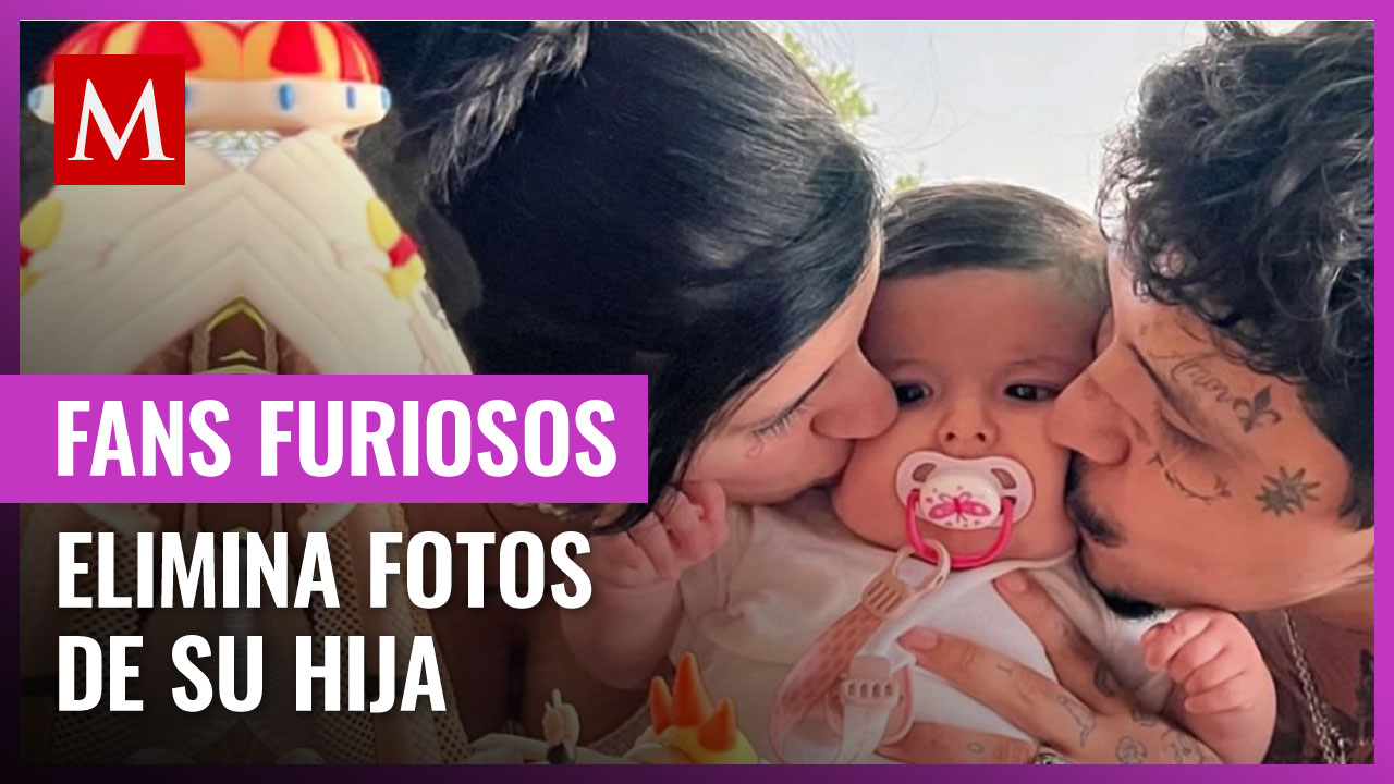Christian Nodal en el ojo del huracán por borrar fotos de su hija tras ruptura con Cazzu