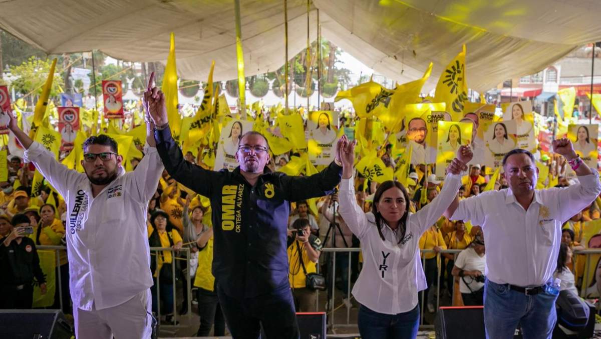 Cierre de campaña de la candidata a presidenta municipal Viridiana Fuentes Cruz