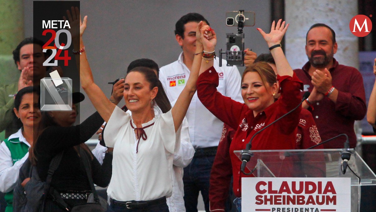 Cierre de campaña de Claudia Delgadillo en Guadalajara. (Fernando Carranza)