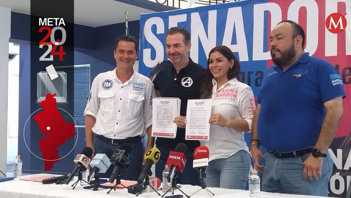 Fernando Margáin, Adrián de la Garza y Karina Barrón | Sandra González
