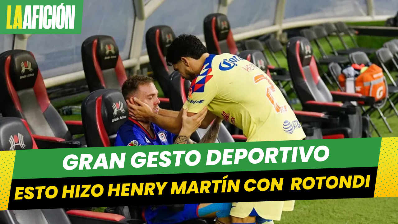 Henry Martín tuvo noble gesto con Rotondi y Anselmi tras la final de la Liga MX