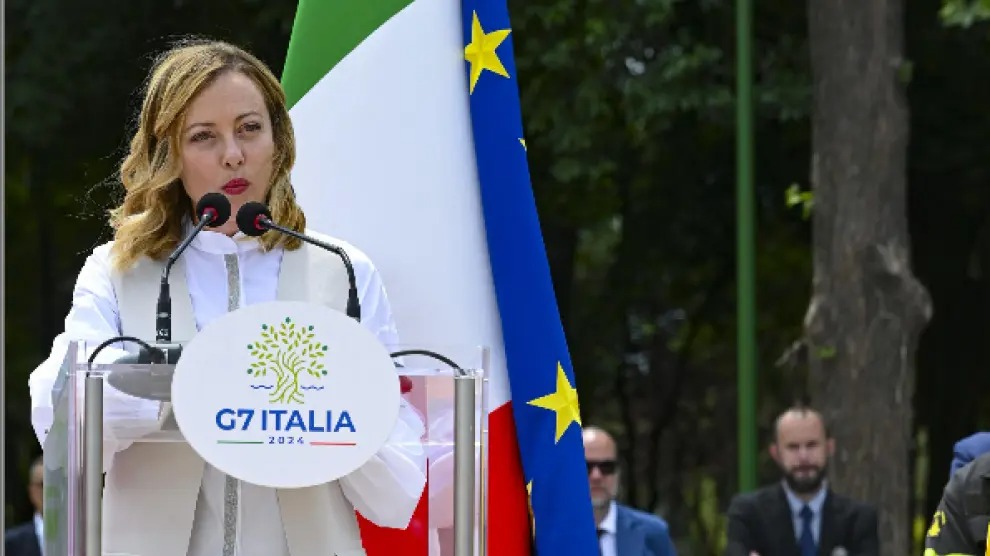 La primera ministra italiana, Giorgia MeloniEFE