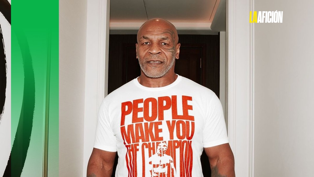 Mike Tyson es atendido de urgencia en pleno vuelo tras sufrir ataque de náuseas (Instagram @miketyson)