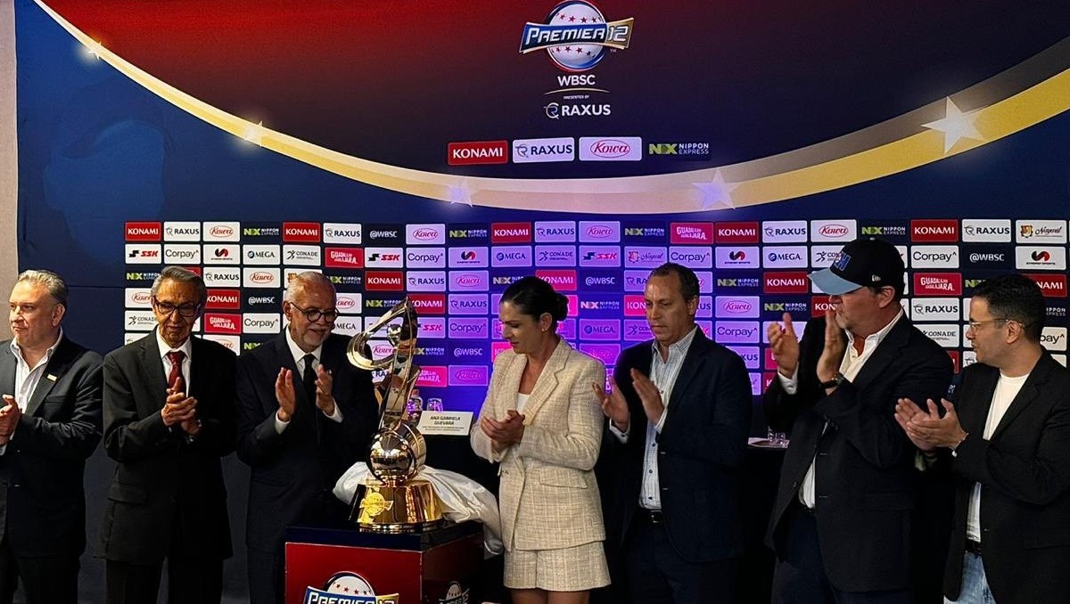 Presentan la Premier 12 de beisbol en México (Carlos Cruz)