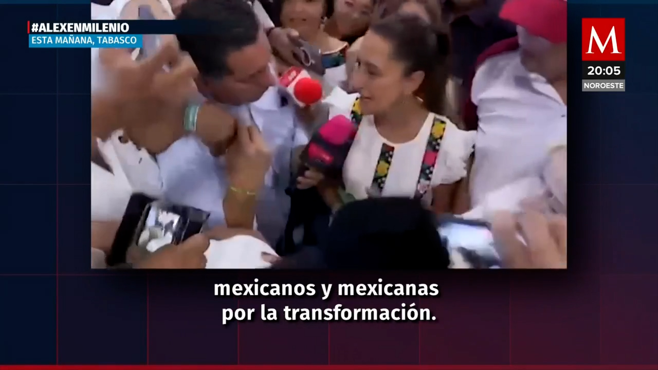 Reacciones de Álvarez Máynez, Gálvez y Sheinbaum ante la renuncia de Alejandra del Moral al PRI