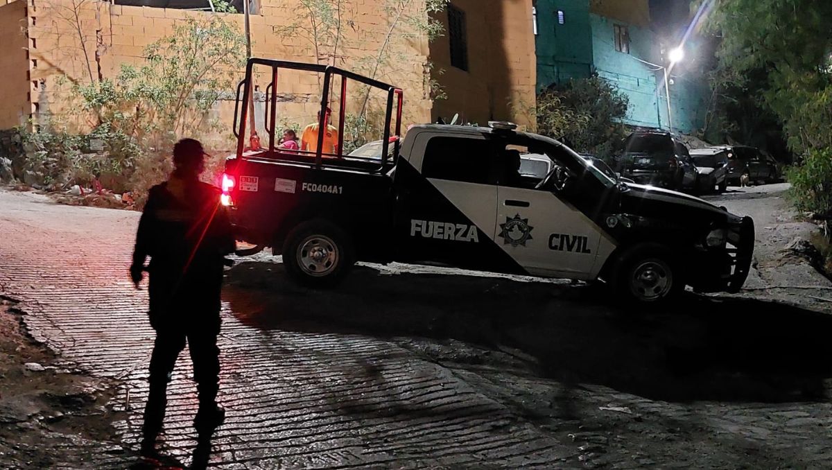 Al sitio acudieron los elementos de la Policía de Fuerza Civil. Leyda Estrada
