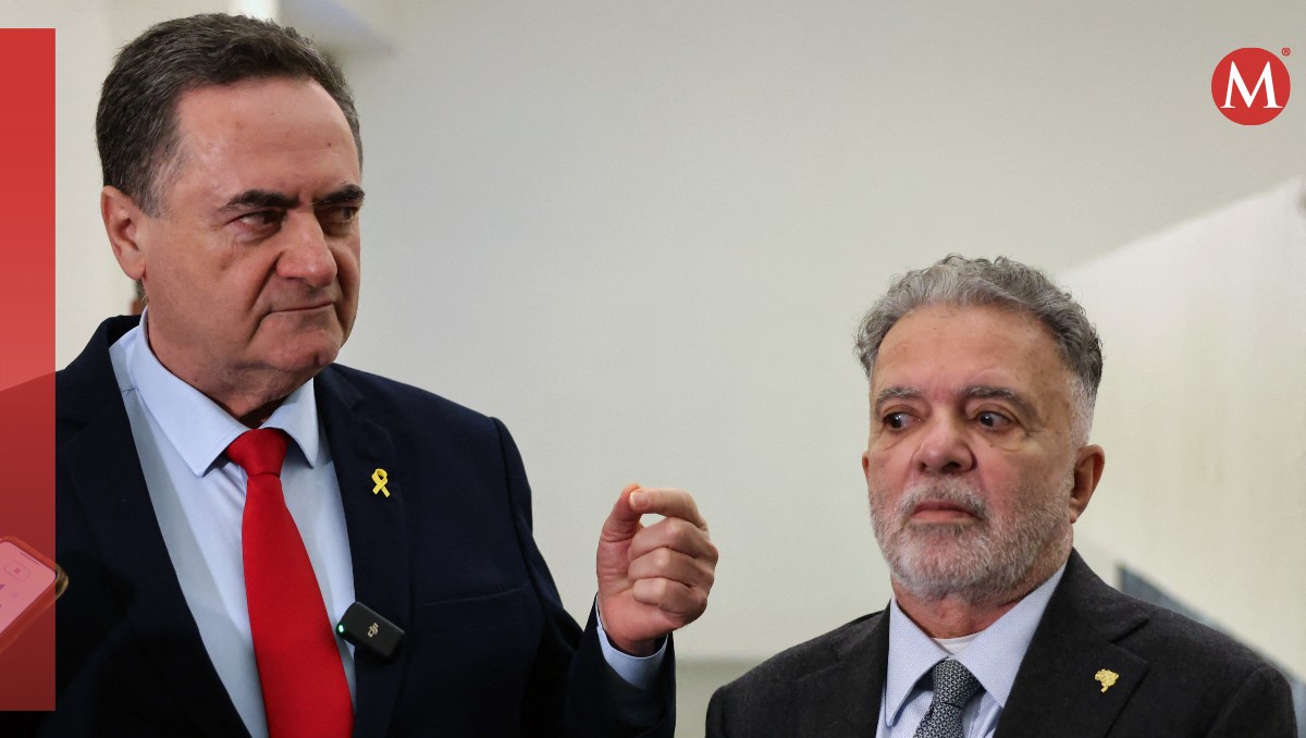 El canciller Israel Katz humilló al embajador brasileño Frederico Meyer. | AFP