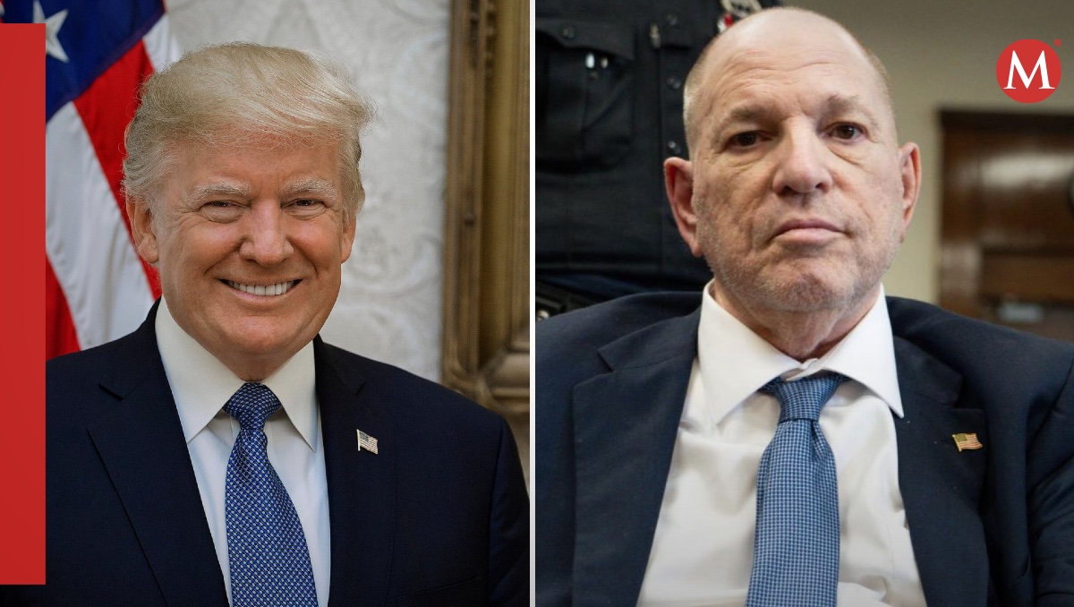 Donald Trump y Harvey Weinstein | X