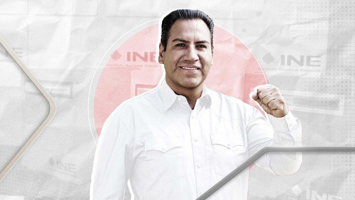 Eduardo Ramírez por la gubernatura de Chiapas 2024 (Diseño: Milenio)