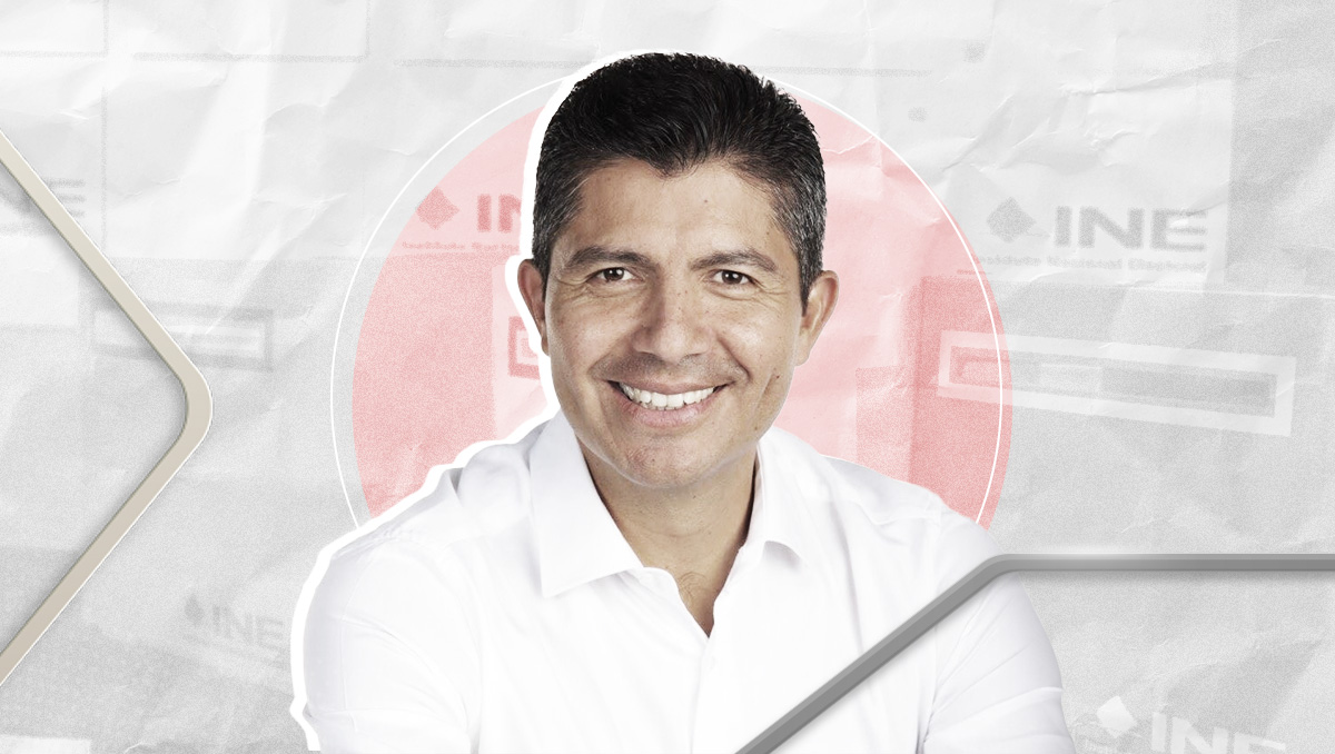 Eduardo Rivera, candidato a la gubernatura de Puebla en las elecciones 2024