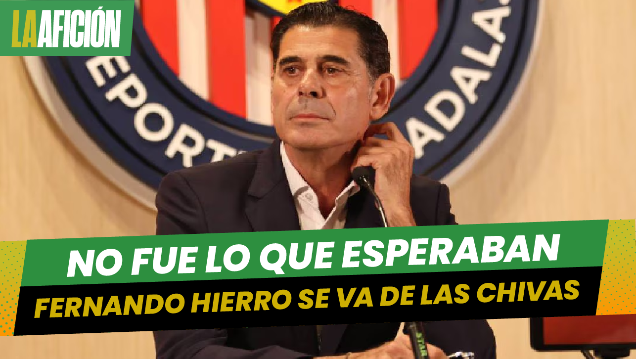 Fernando Hierro se va de Chivas. ¿Quién podría tomar su puesto?