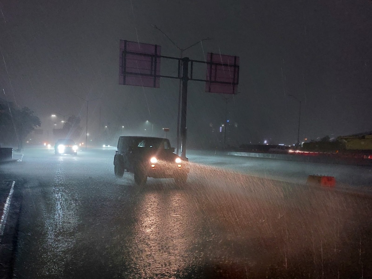 Lluvia en Nuevo León | Foto: Leyda Estrada