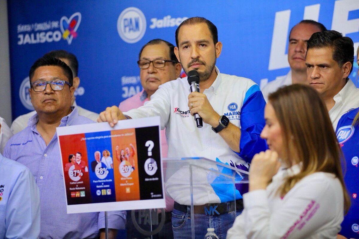 Marko Cortés, dirigente nacional del PAN. | Especial