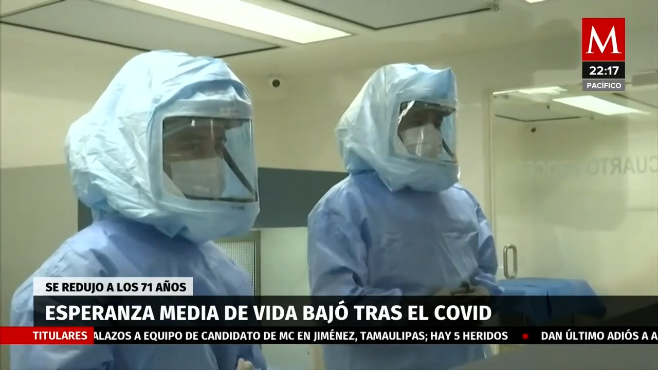 La pandemia de covid-19 reduce la esperanza de vida global