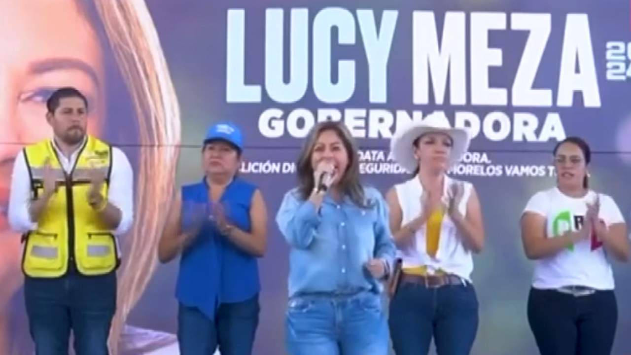 "Transformaremos el coraje en votos": Lucy Meza, candidata a gobernadora de Morelos