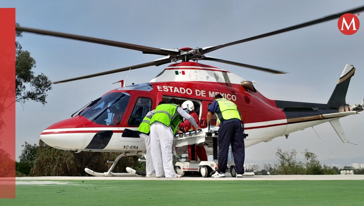 Trasladan en helicóptero a mujer que fue mordida por una víbora cascabel. Foto: (Especial)
