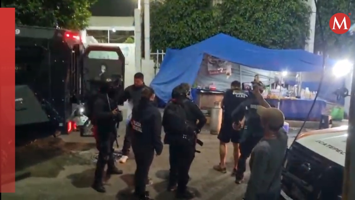 Trasladan a presuntos miembros del CJNG a Fiscalía de Edomex. Foto: (Especial)