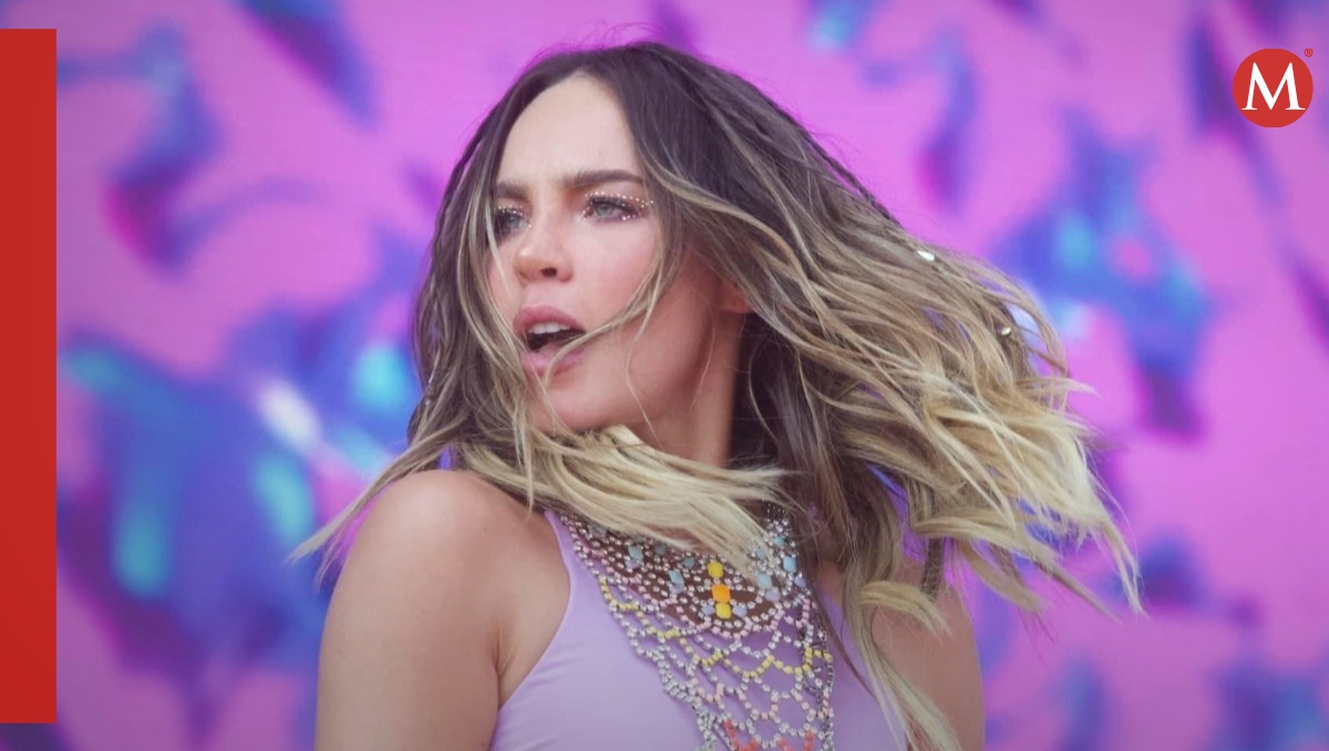 Belinda presume comprar fruta en puesto callejero
