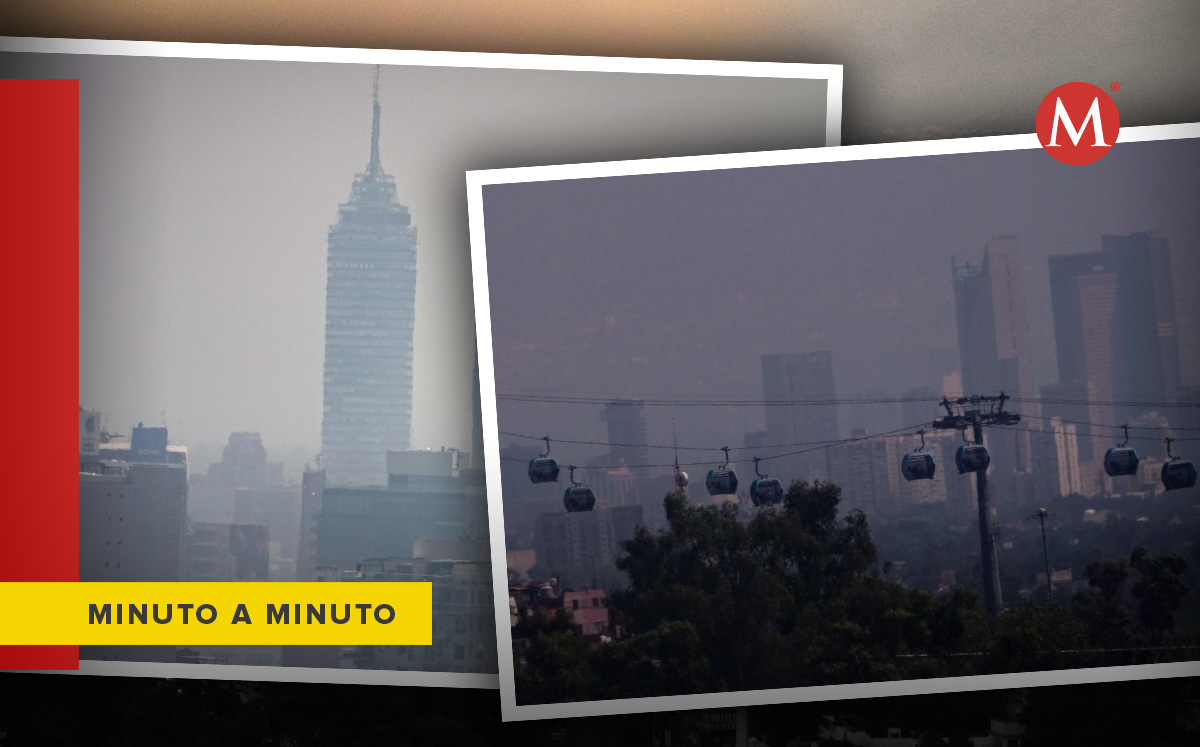 La CAMe activó la Fase I de la contingencia ambiental. | Diseño: Óscar Ávila.
