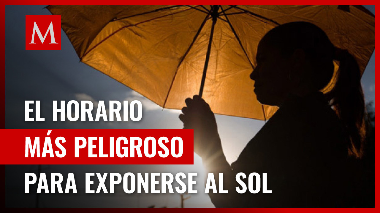 ¿Cuál es la hora más peligrosa para exponerse al Sol en ola de calor?