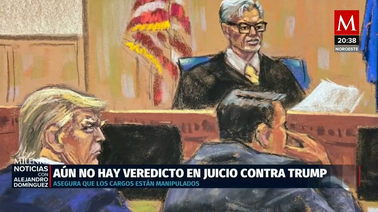 Jurado delibera en juicio de Donald Trump por caso Stormy Daniels
