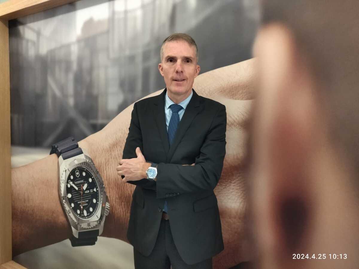 Karl Kieliger, CEO de Vitorinox, destaca que los mexicanos tienen una pasión por los relojes / Adriana Jiménez