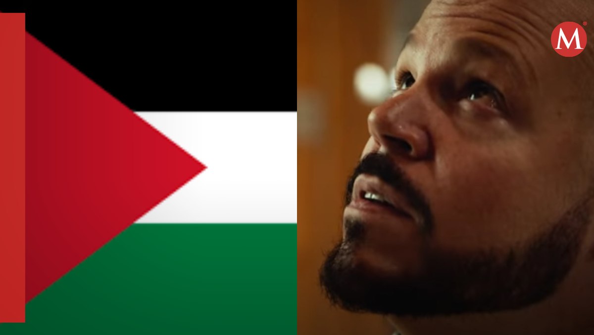 Residente canta al pueblo palestino