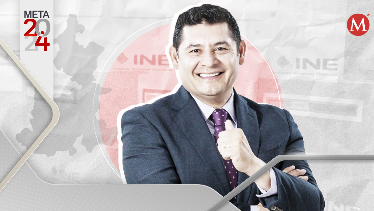 Alejandro Armenta, candidato a la gubernatura de Puebla por la coalición 'Sigamos Haciendo Historia'. | Especial
