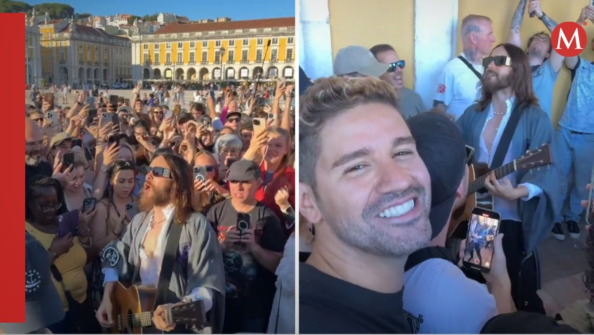 Jared Leto en Lisboa | X