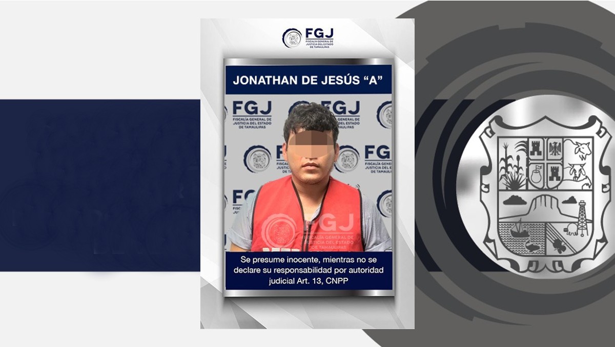 Jonathan de Jesús “A” es condenado a 68 de prisión. (Especial)