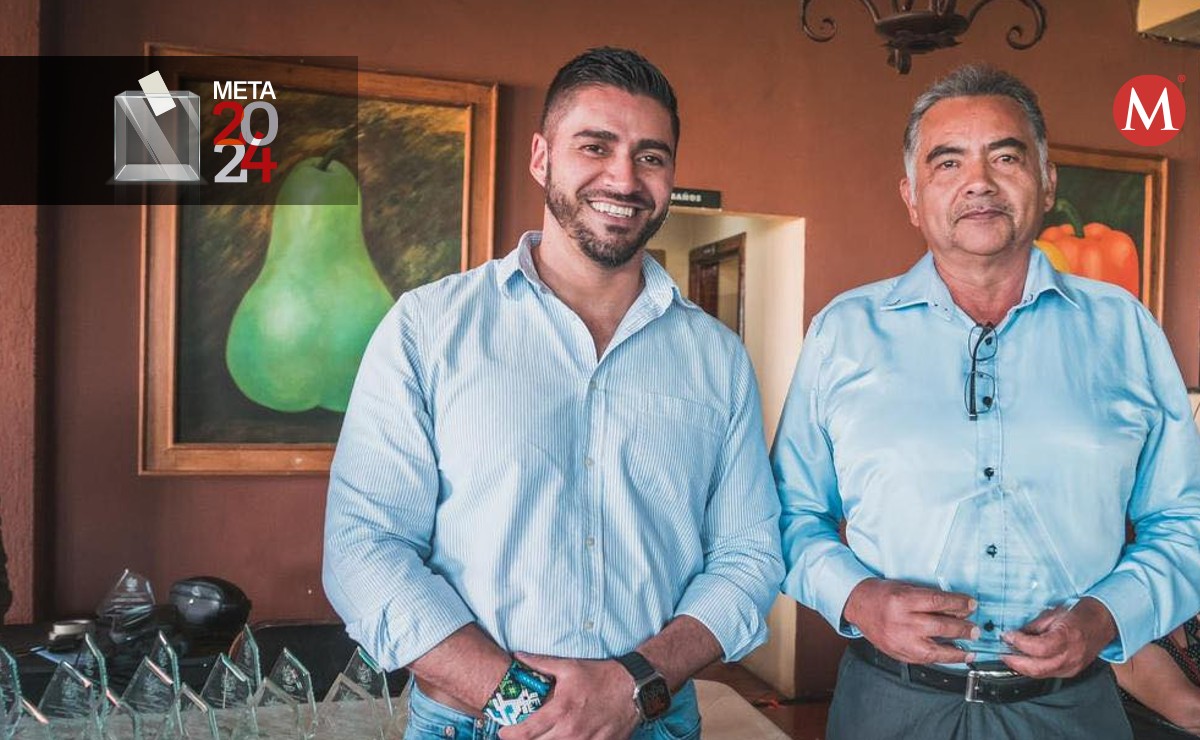Jorge Magaña (izquierda), candidato de Hagamos se baja de la contienda a la presidencia de Mazamitla (Cortesía  Facebook Jorge Magaña)
