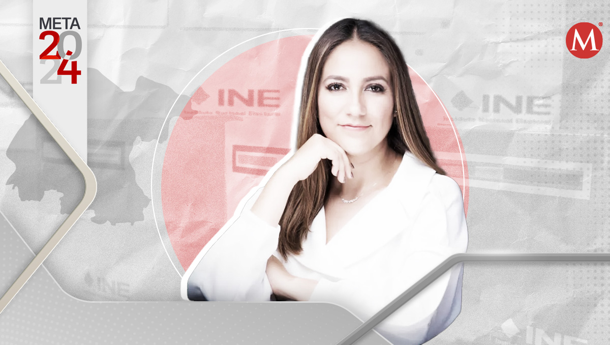 Libia Dennise García Muñoz Ledo, es la candidata con ventaja en la elección a la gubernatura de Guanajuato. Foto: Especial.