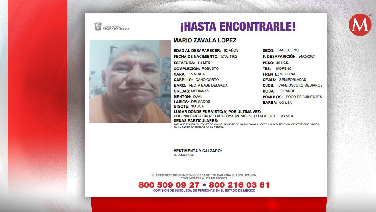 No usa bigote o barba, tiene un tatuaje con una dirección. | Especial