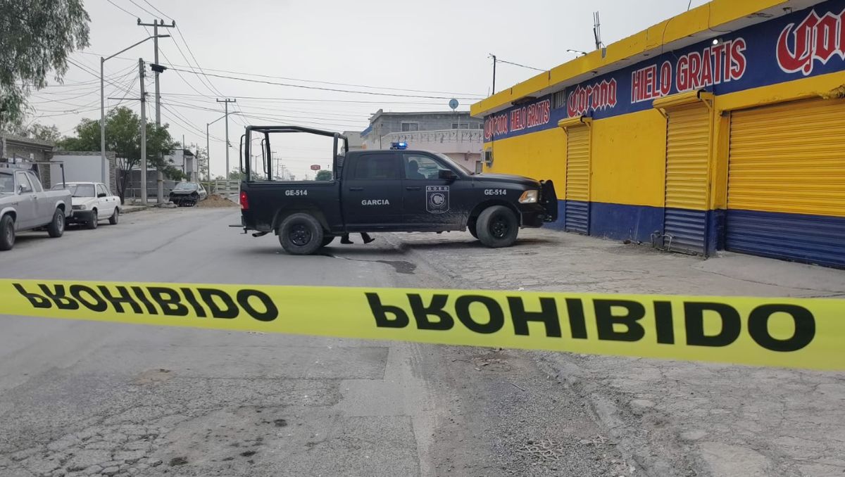 Los primeros respondientes fueron elementos de la Policía Municipal de García. Agustín Martínez