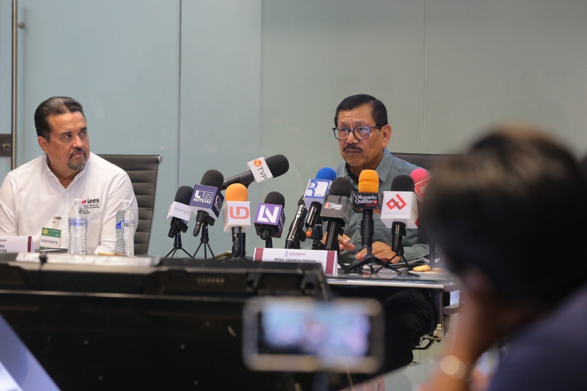Seguridad Pública de Sinaloa anuncia operativo de seguridad por las votaciones en el estado.