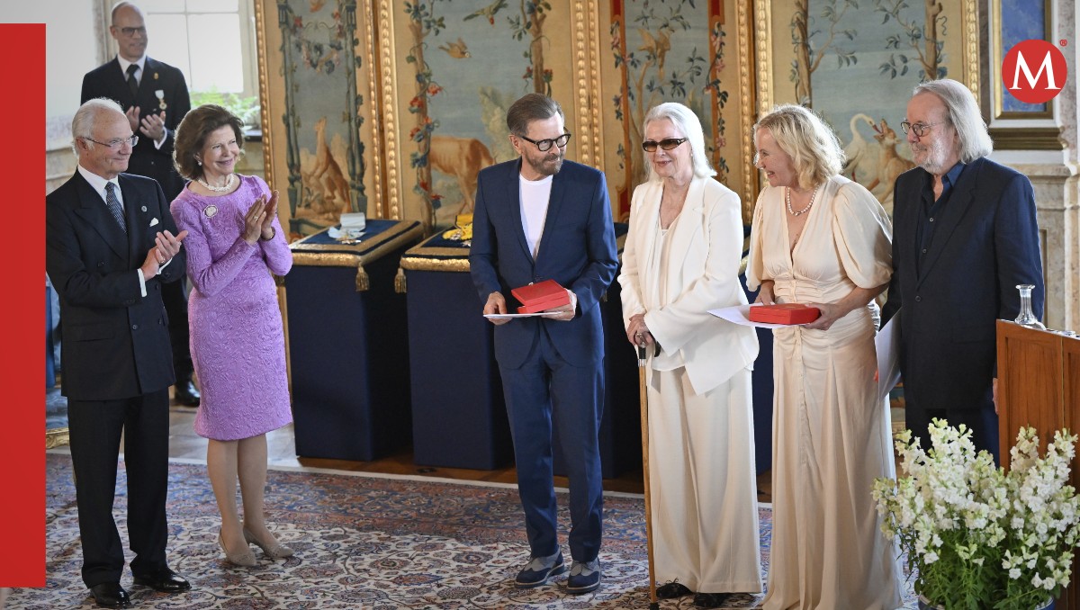La agrupación ABBA se reunió para recibir esta distinción | AP