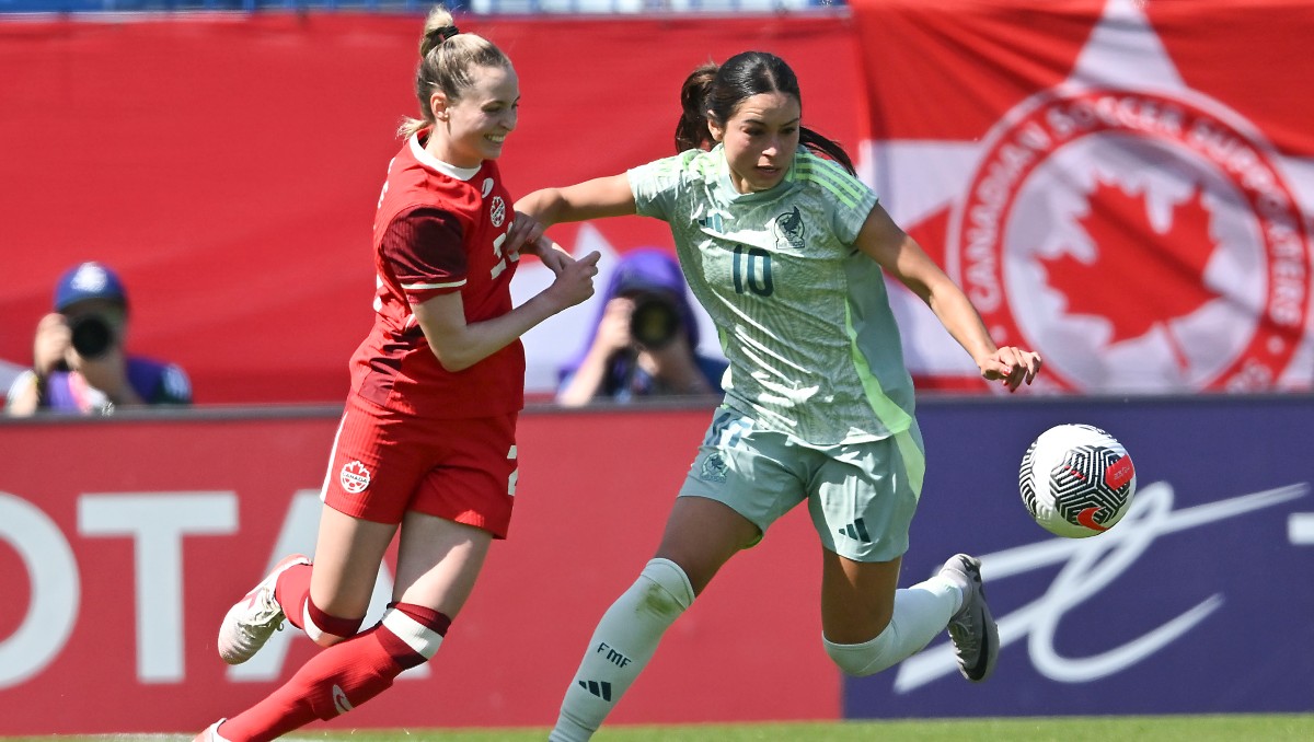México Femenil no puede con Canadá y cae en su primer partido amistoso (Imago7)