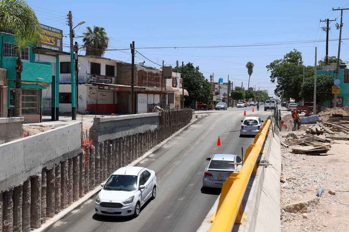 Paso Inferior Vehicular (PIV) “5 de Mayo”. (Rolando Riestra)