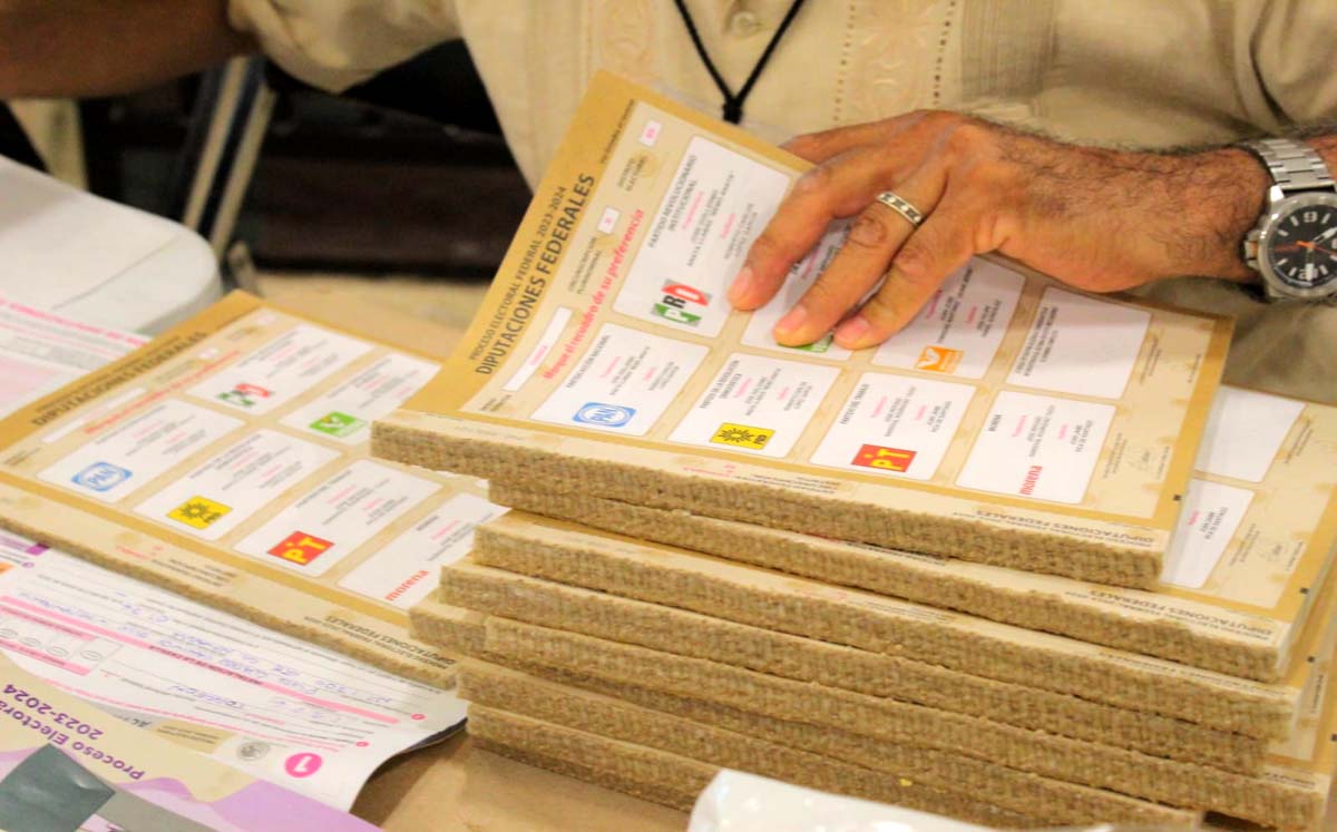 Boletas electorales 2024 en Torreón. l Roberto Amaya