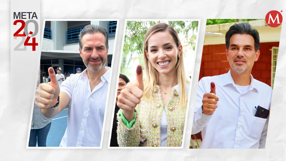 Candidatos a la alcaldía de Monterrey ejercieron su derecho al voto. Sandra González, Leonel Rocha y especial